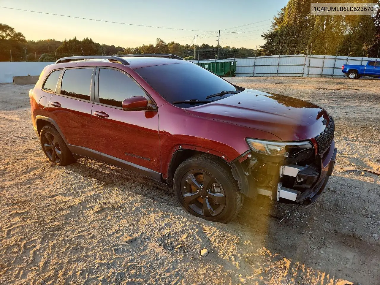 2020 JEEP CHEROKEE VIN 1C4PJMLB6LD623670 — фото 4