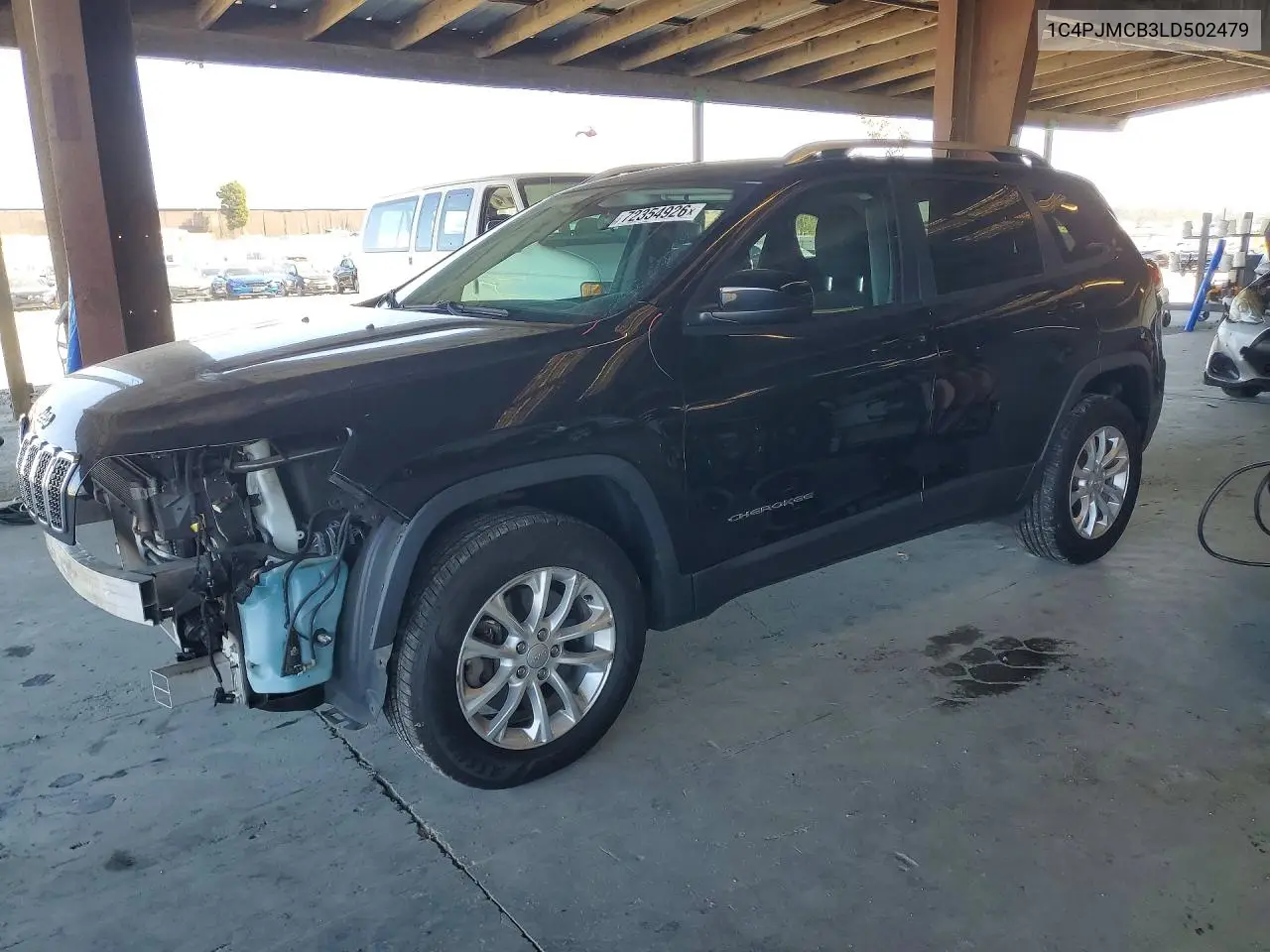 JEEP CHEROKEE 2020, VIN 1C4PJMCB3LD502479