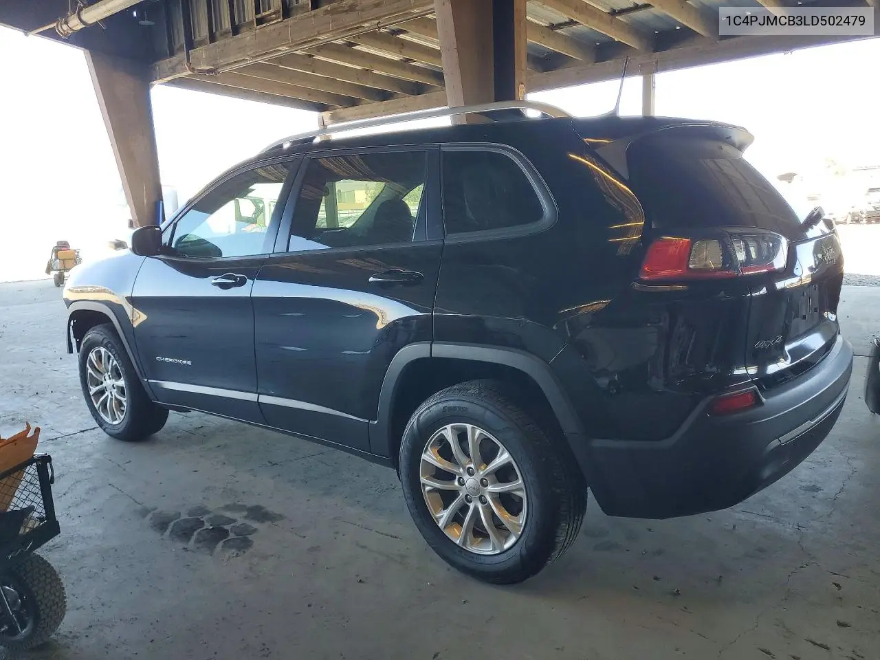2020 JEEP CHEROKEE VIN 1C4PJMCB3LD502479 — фото 2