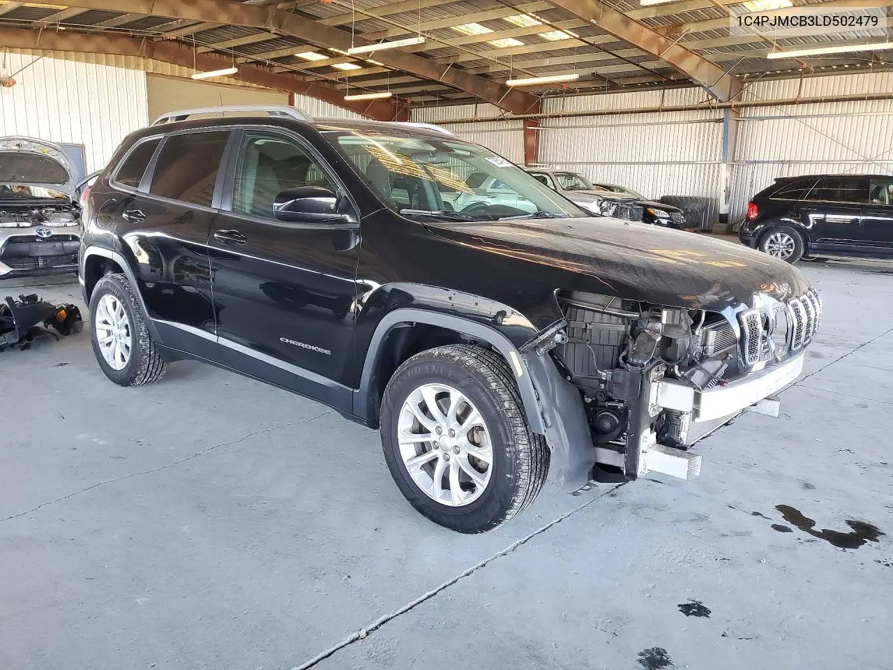 2020 JEEP CHEROKEE VIN 1C4PJMCB3LD502479 — фото 4
