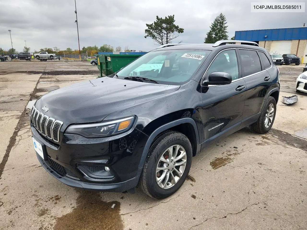 JEEP CHEROKEE 2020, VIN 1C4PJMLB5LD585011