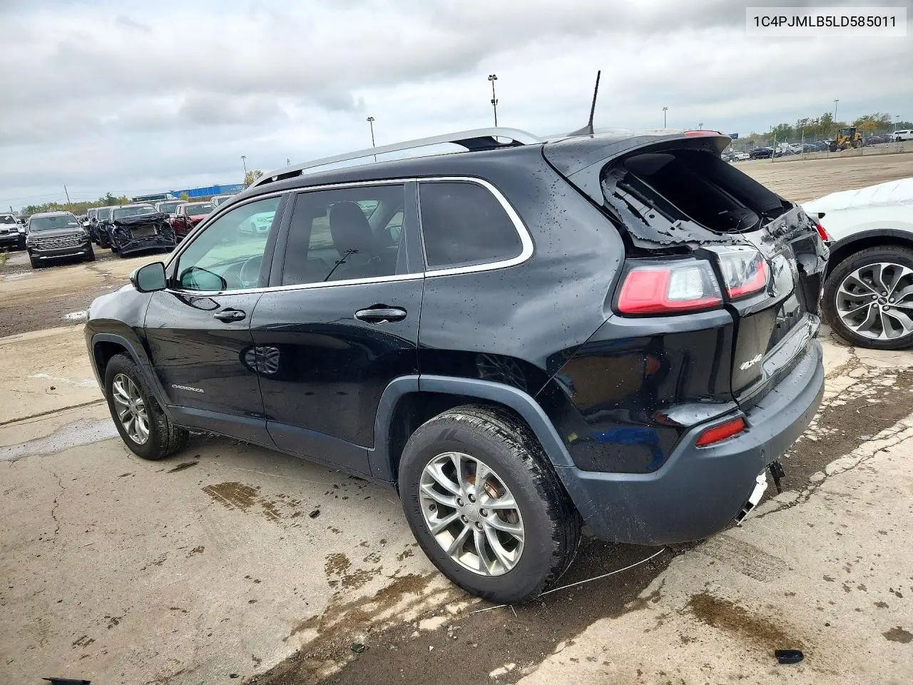 2020 JEEP CHEROKEE VIN 1C4PJMLB5LD585011 — фото 2