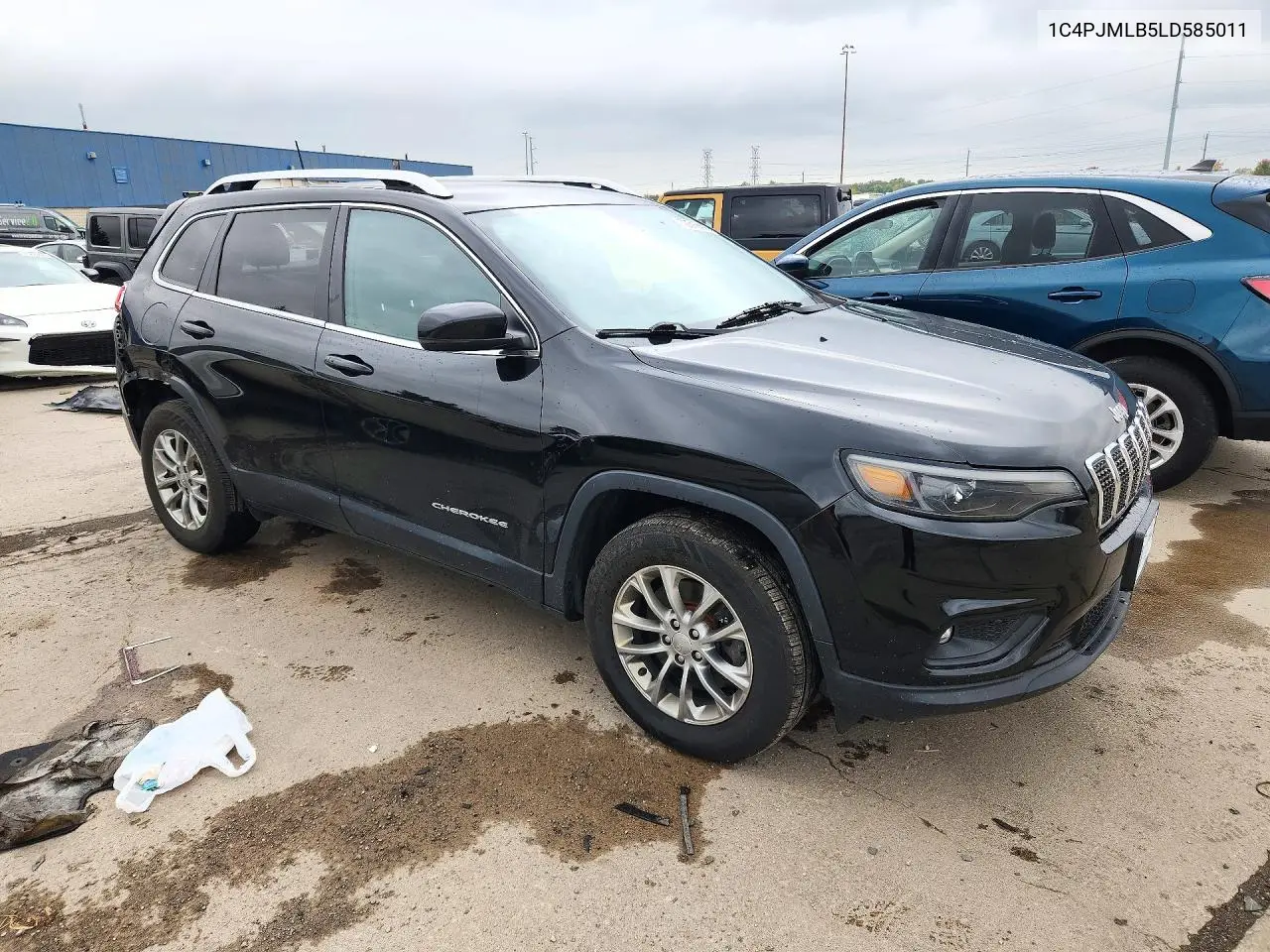 2020 JEEP CHEROKEE VIN 1C4PJMLB5LD585011 — фото 4