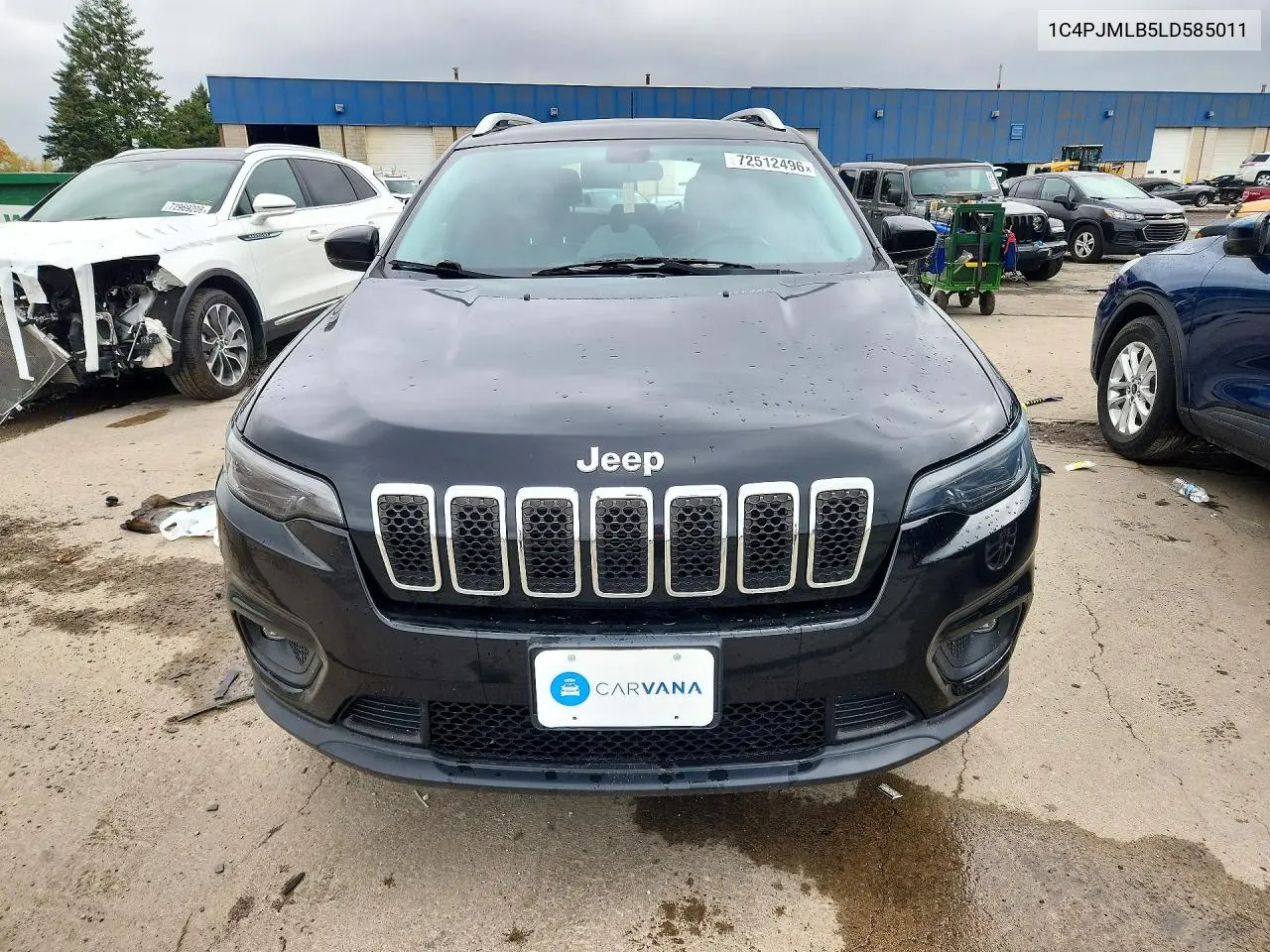 2020 JEEP CHEROKEE VIN 1C4PJMLB5LD585011 — фото 5