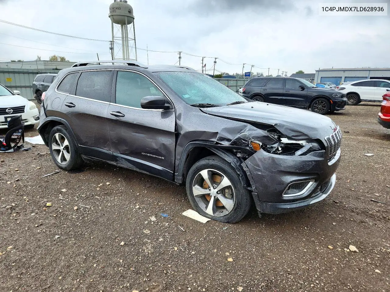 2020 JEEP CHEROKEE VIN 1C4PJMDX7LD628936 — фото 4