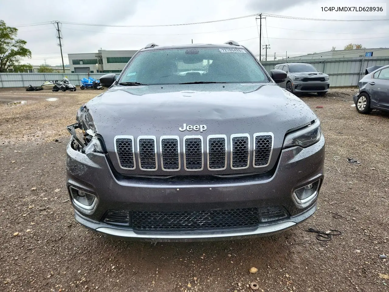 2020 JEEP CHEROKEE VIN 1C4PJMDX7LD628936 — фото 5