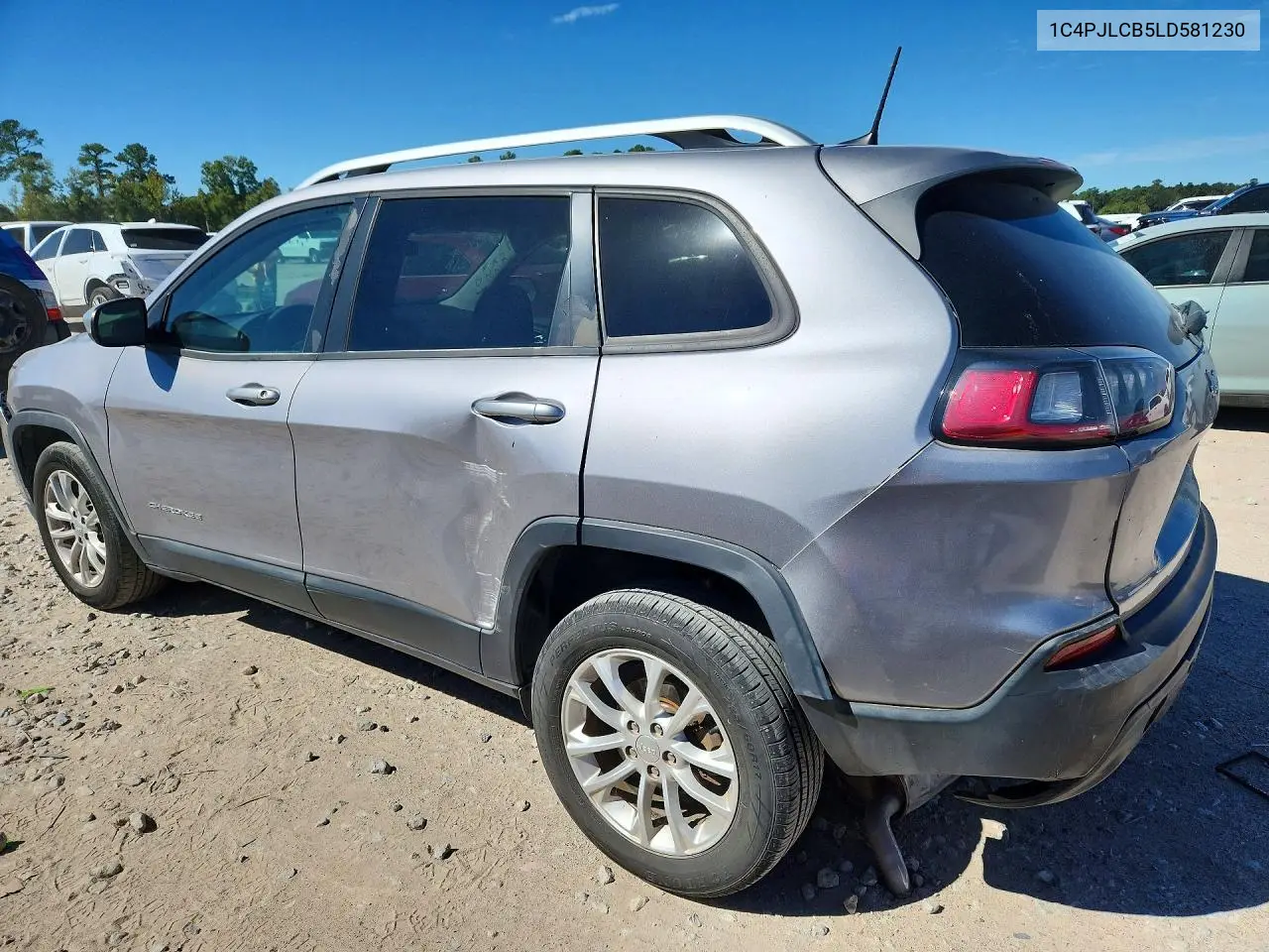 2020 JEEP CHEROKEE VIN 1C4PJLCB5LD581230 — фото 2