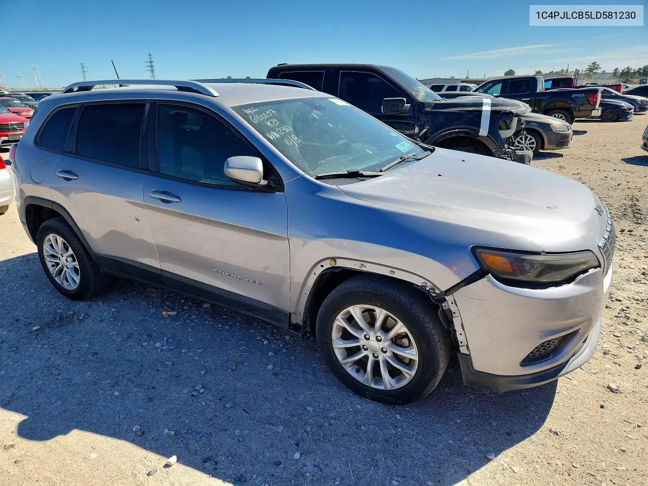 2020 JEEP CHEROKEE VIN 1C4PJLCB5LD581230 — фото 4