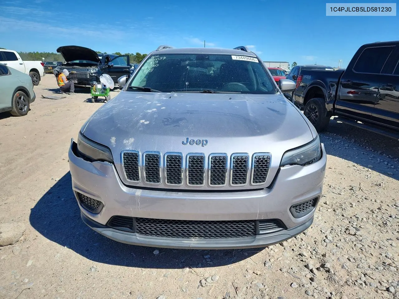2020 JEEP CHEROKEE VIN 1C4PJLCB5LD581230 — фото 5