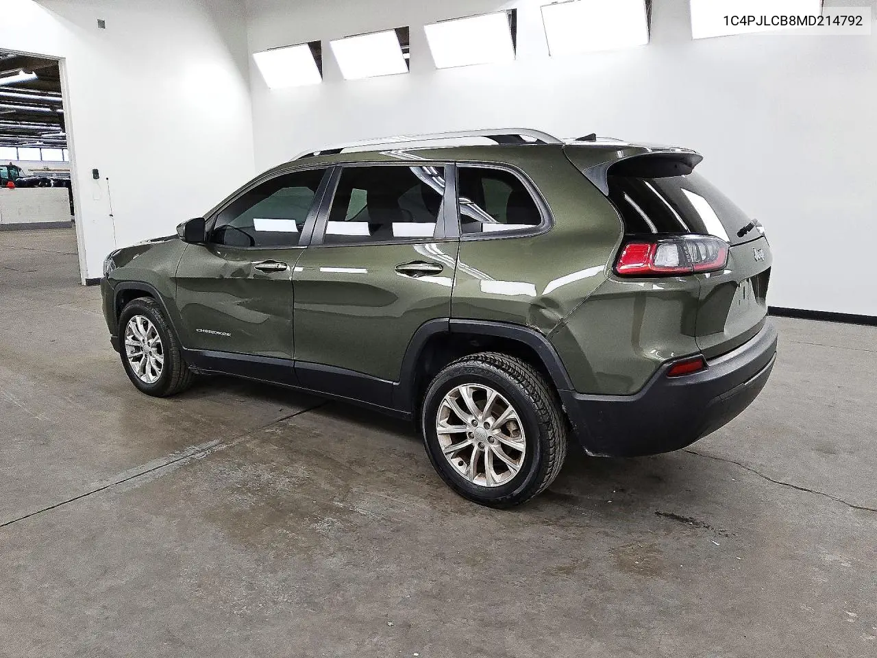 2021 JEEP CHEROKEE VIN 1C4PJLCB8MD214792 — фото 2