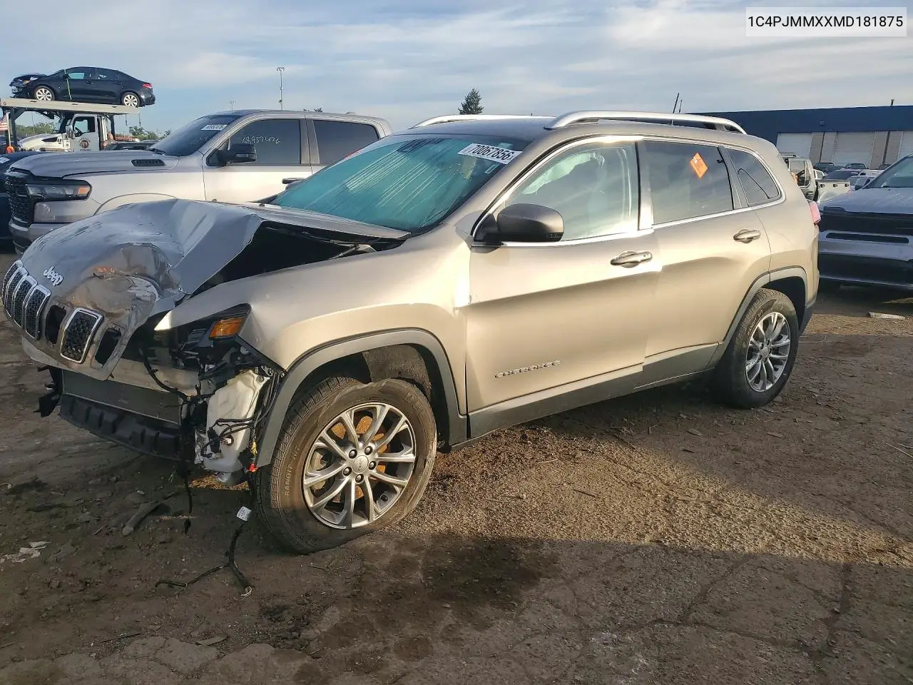JEEP CHEROKEE 2021, VIN 1C4PJMMXXMD181875