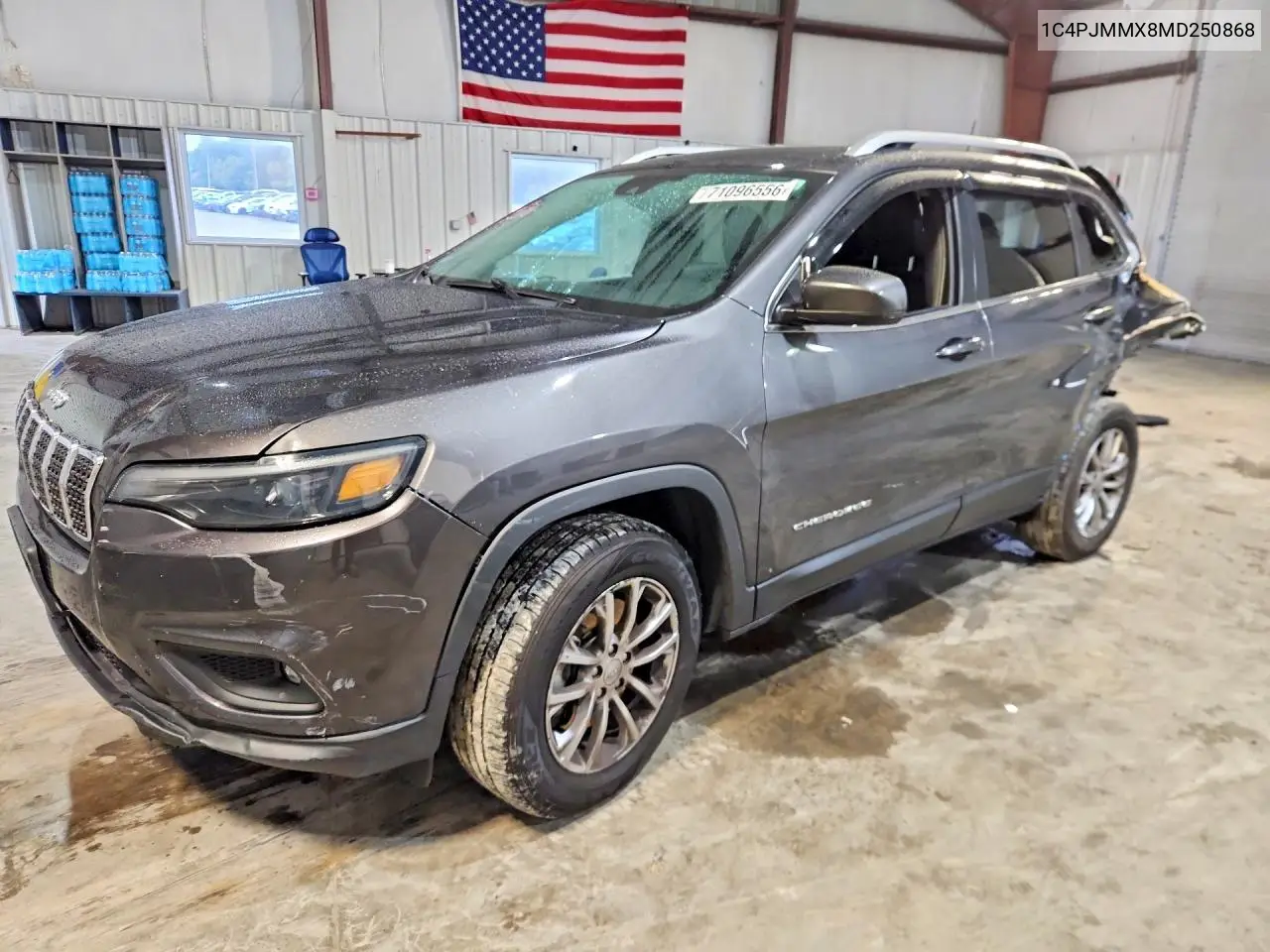 JEEP CHEROKEE 2021, VIN 1C4PJMMX8MD250868