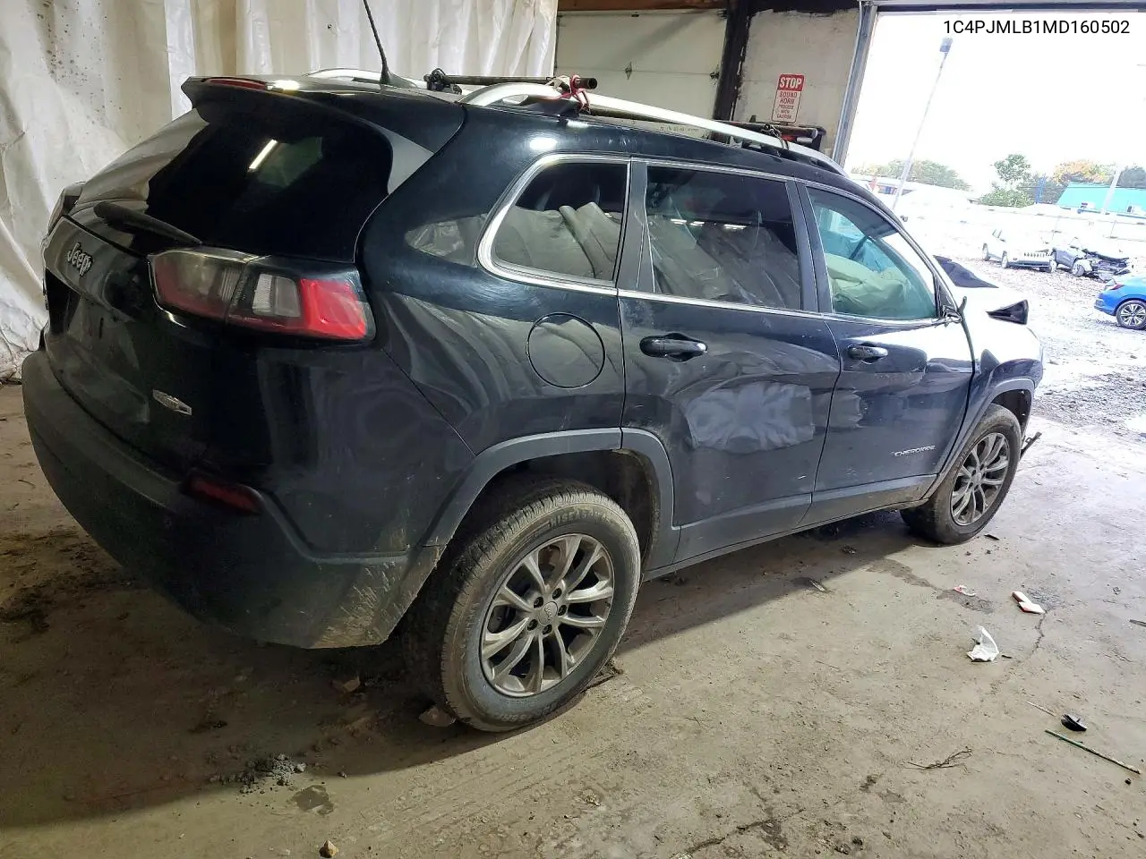 2021 JEEP CHEROKEE VIN 1C4PJMLB1MD160502 — фото 3