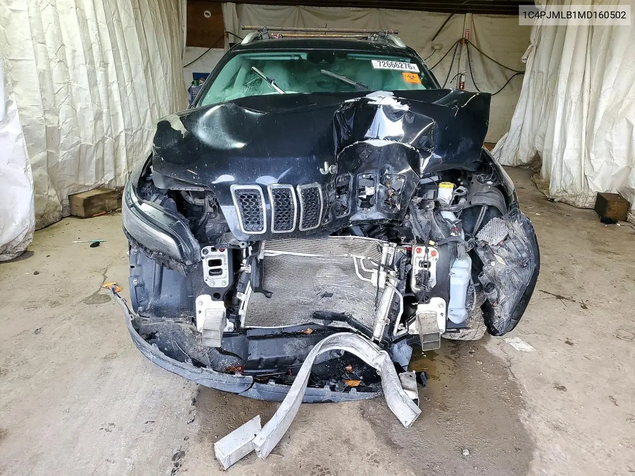 2021 JEEP CHEROKEE VIN 1C4PJMLB1MD160502 — фото 5