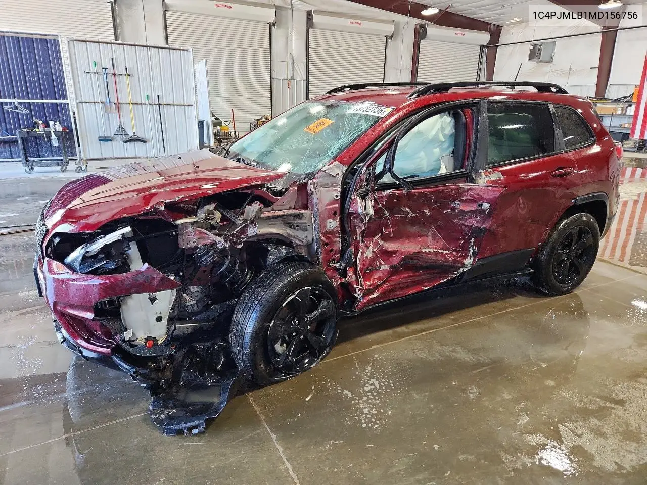 JEEP CHEROKEE 2021, VIN 1C4PJMLB1MD156756