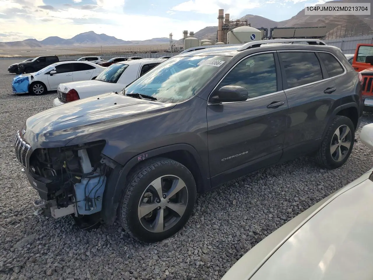 JEEP CHEROKEE 2021, VIN 1C4PJMDX2MD213704