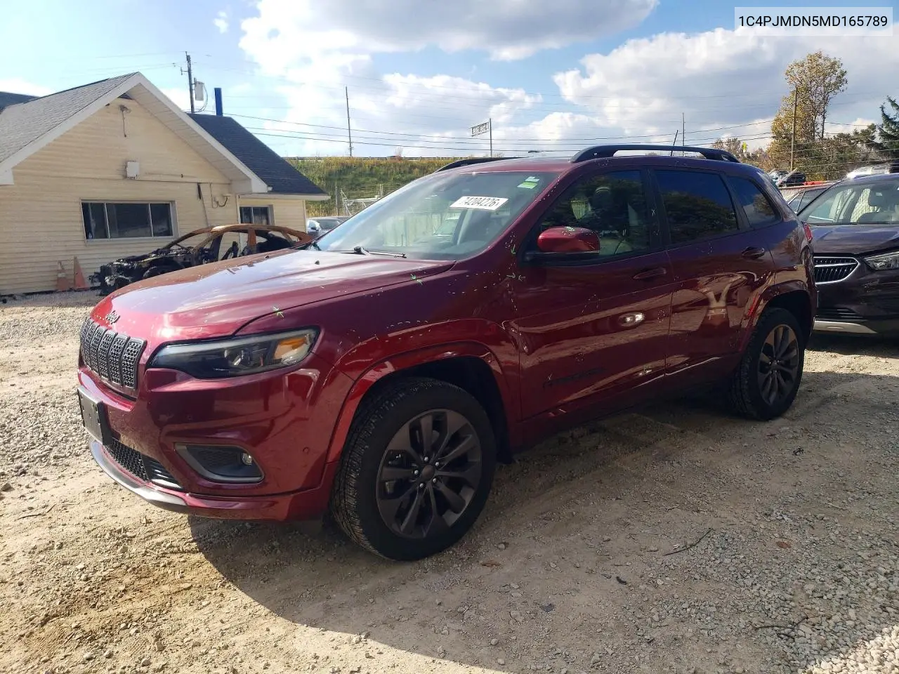 JEEP CHEROKEE 2021, VIN 1C4PJMDN5MD165789