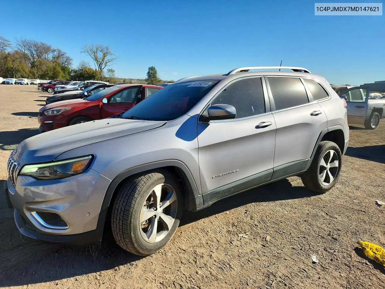 JEEP CHEROKEE 2021, VIN 1C4PJMDX7MD147621