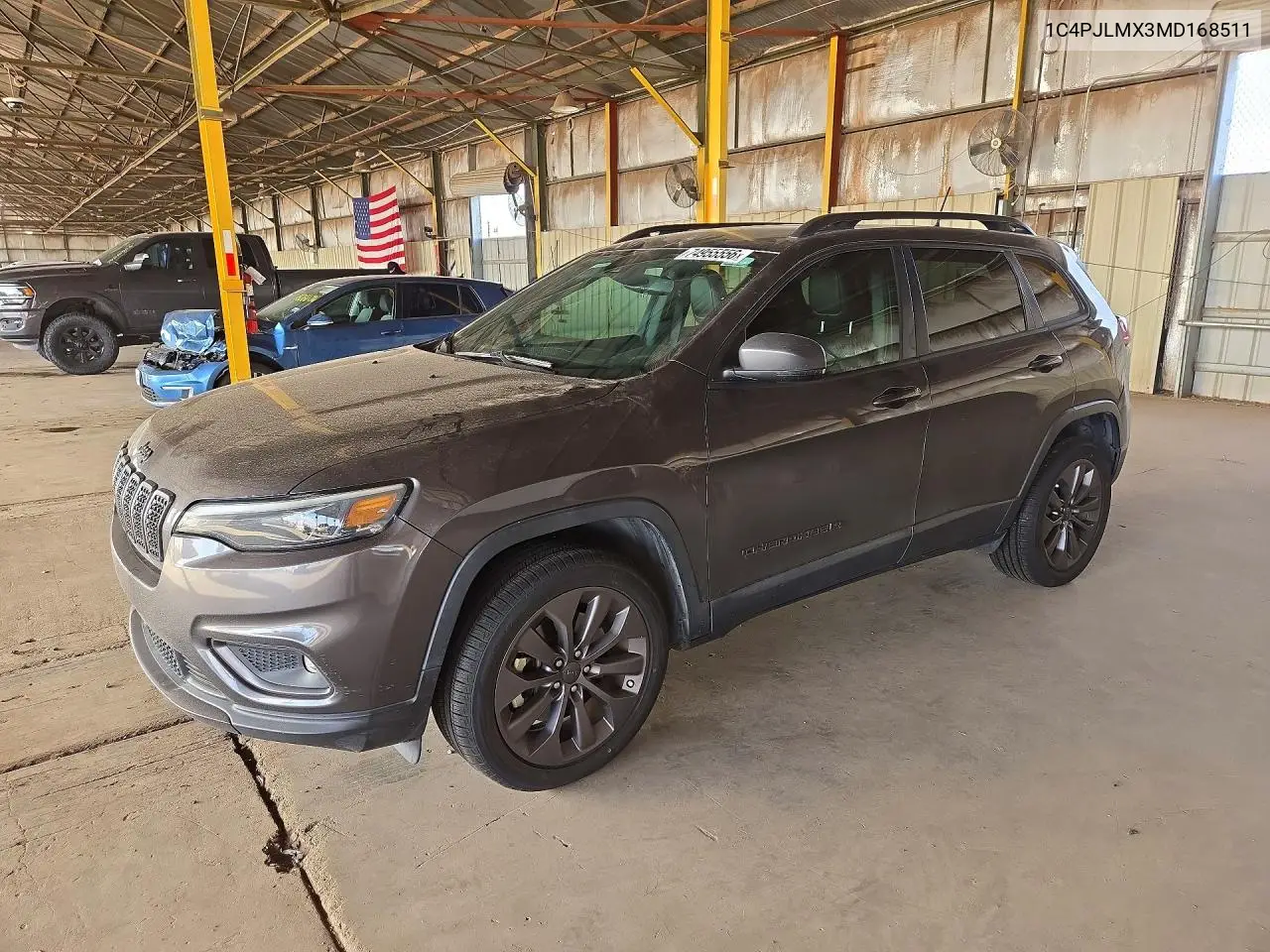 JEEP CHEROKEE 2021, VIN 1C4PJLMX3MD168511
