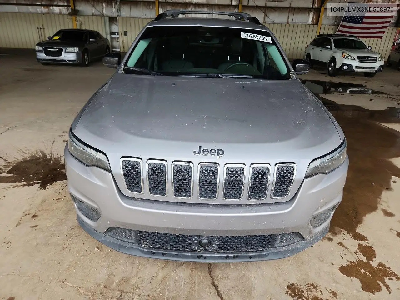 2022 JEEP CHEROKEE VIN 1C4PJLMX3ND508970 — фото 5