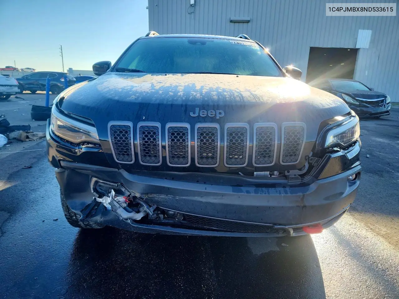 2022 JEEP CHEROKEE VIN 1C4PJMBX8ND533615 — фото 5