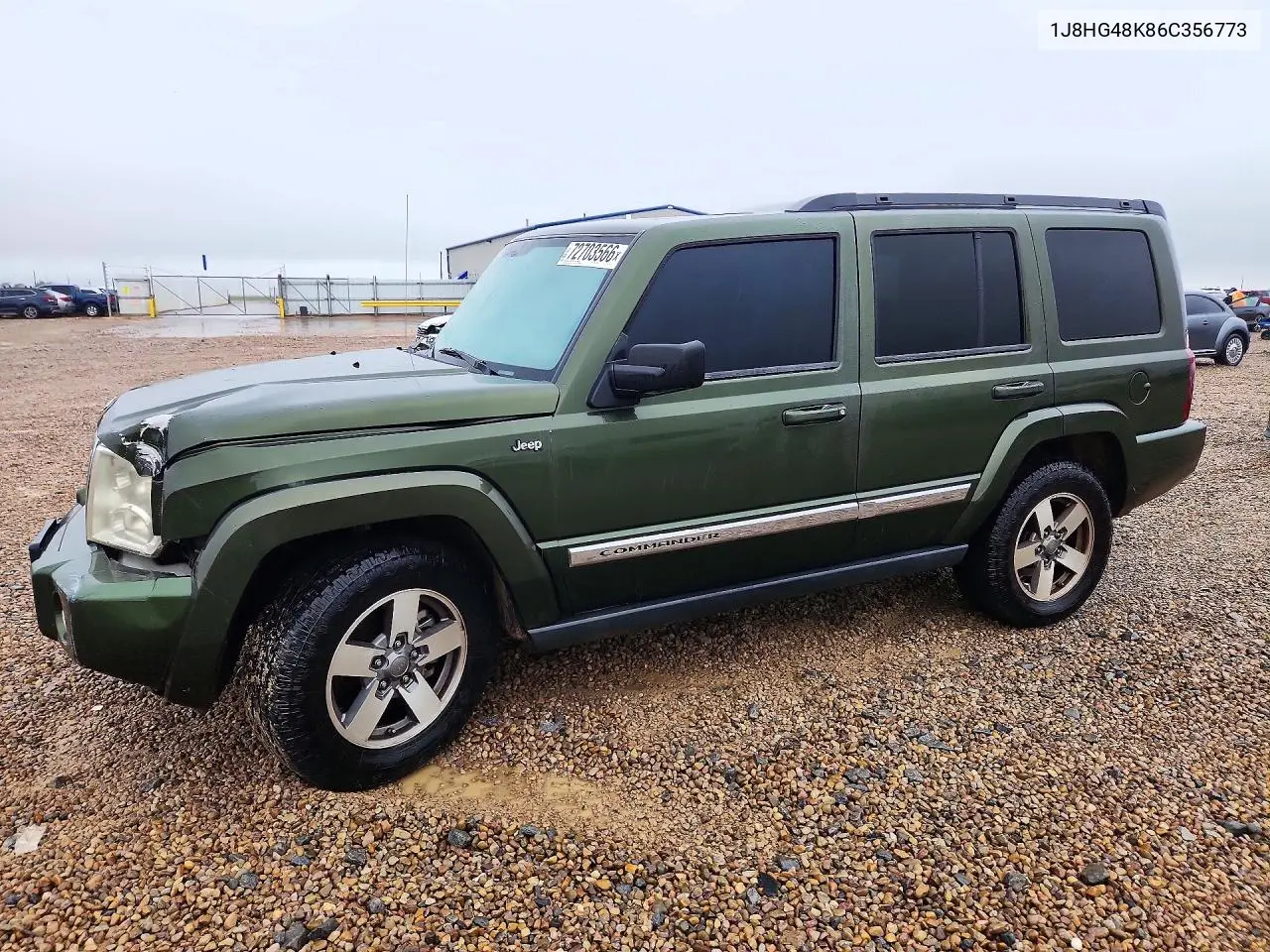 JEEP COMMANDER 2006, VIN 1J8HG48K86C356773