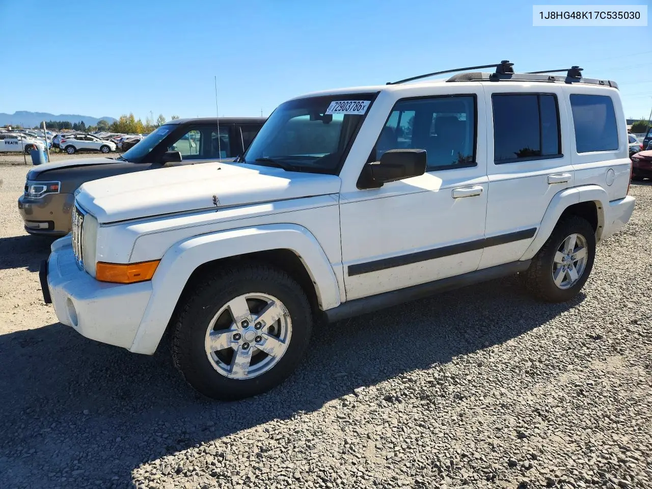 JEEP COMMANDER 2007, VIN 1J8HG48K17C535030