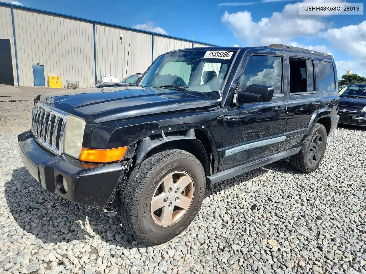 JEEP COMMANDER 2008, VIN 1J8HH48K68C128013