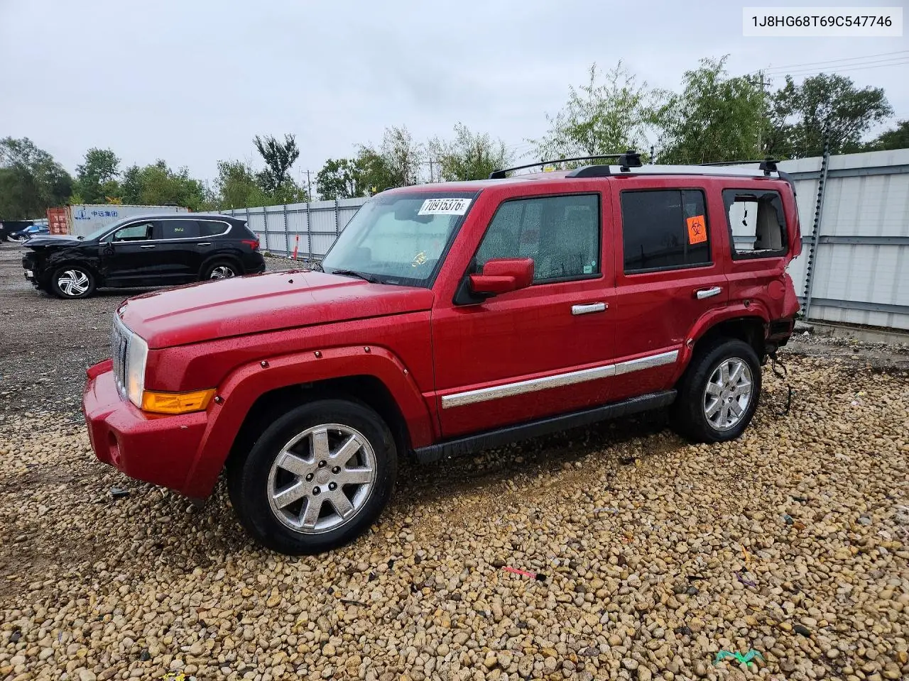 JEEP COMMANDER 2009, VIN 1J8HG68T69C547746