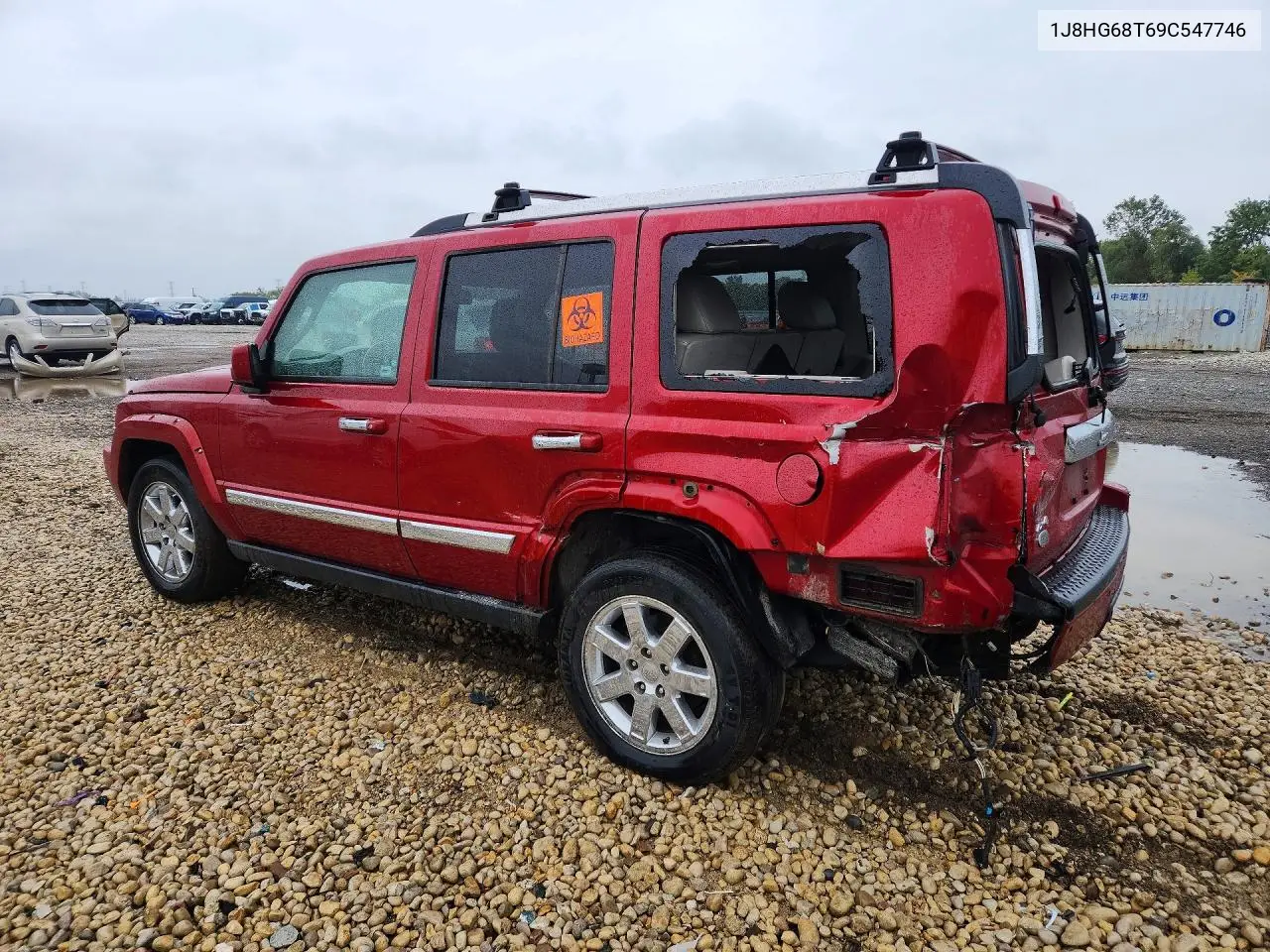 2009 JEEP COMMANDER VIN 1J8HG68T69C547746 — фото 2
