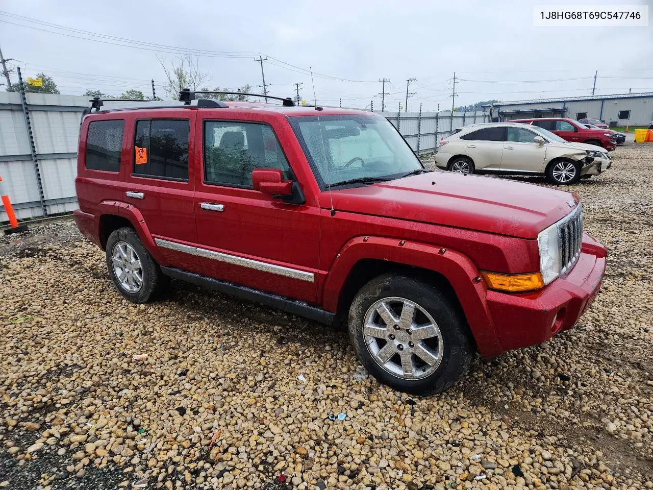 2009 JEEP COMMANDER VIN 1J8HG68T69C547746 — фото 4