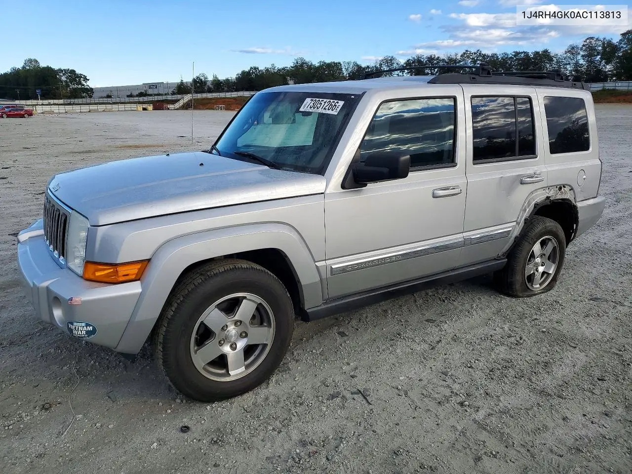 JEEP COMMANDER 2010, VIN 1J4RH4GK0AC113813