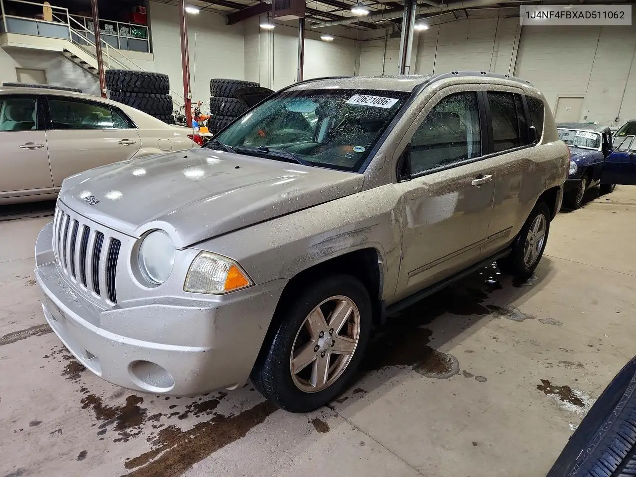 JEEP COMPASS 2010, VIN 1J4NF4FBXAD511062