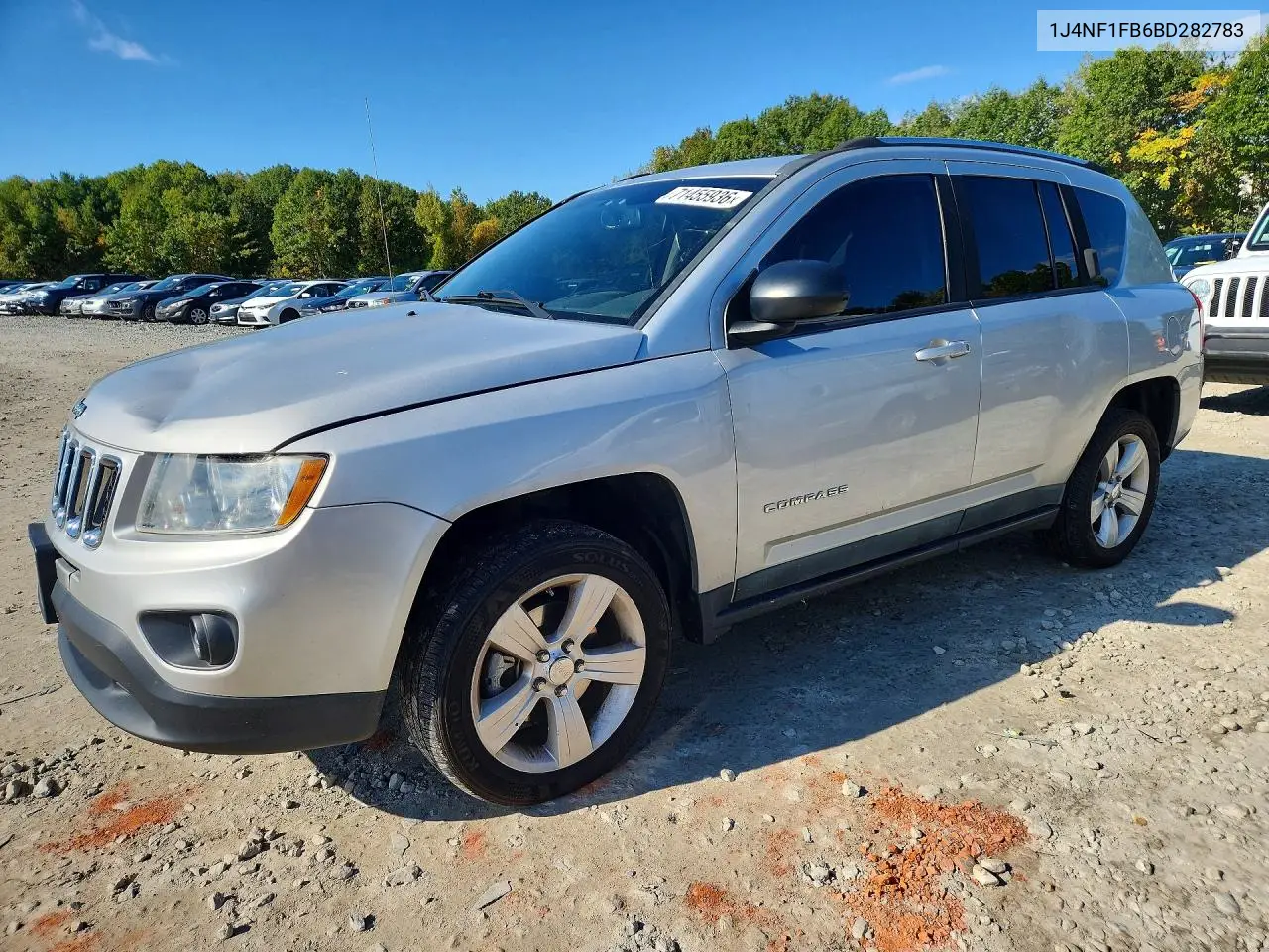 JEEP COMPASS 2011, VIN 1J4NF1FB6BD282783