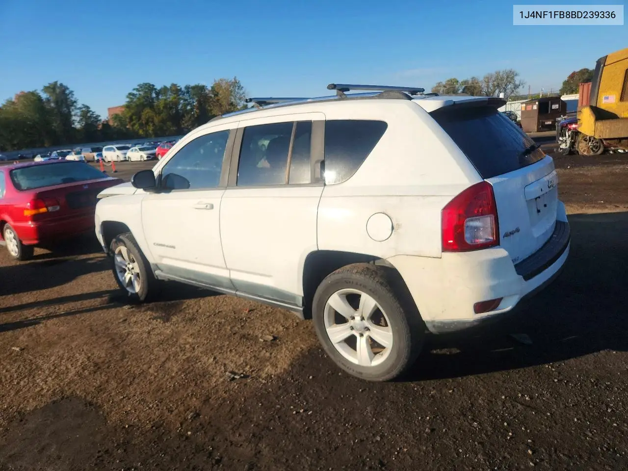 2011 JEEP COMPASS VIN 1J4NF1FB8BD239336 — фото 2