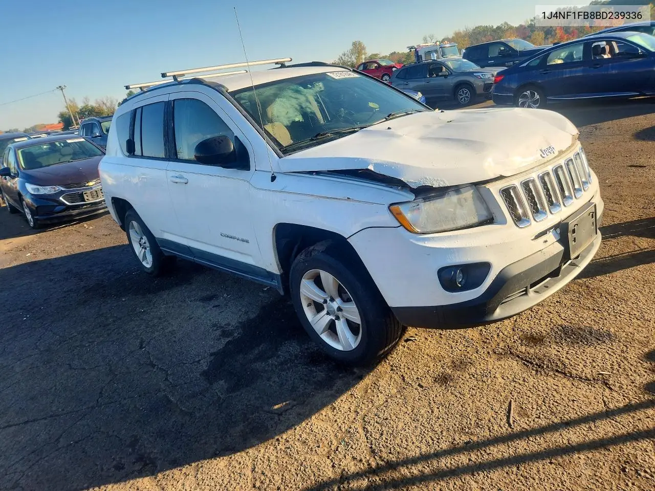 2011 JEEP COMPASS VIN 1J4NF1FB8BD239336 — фото 4