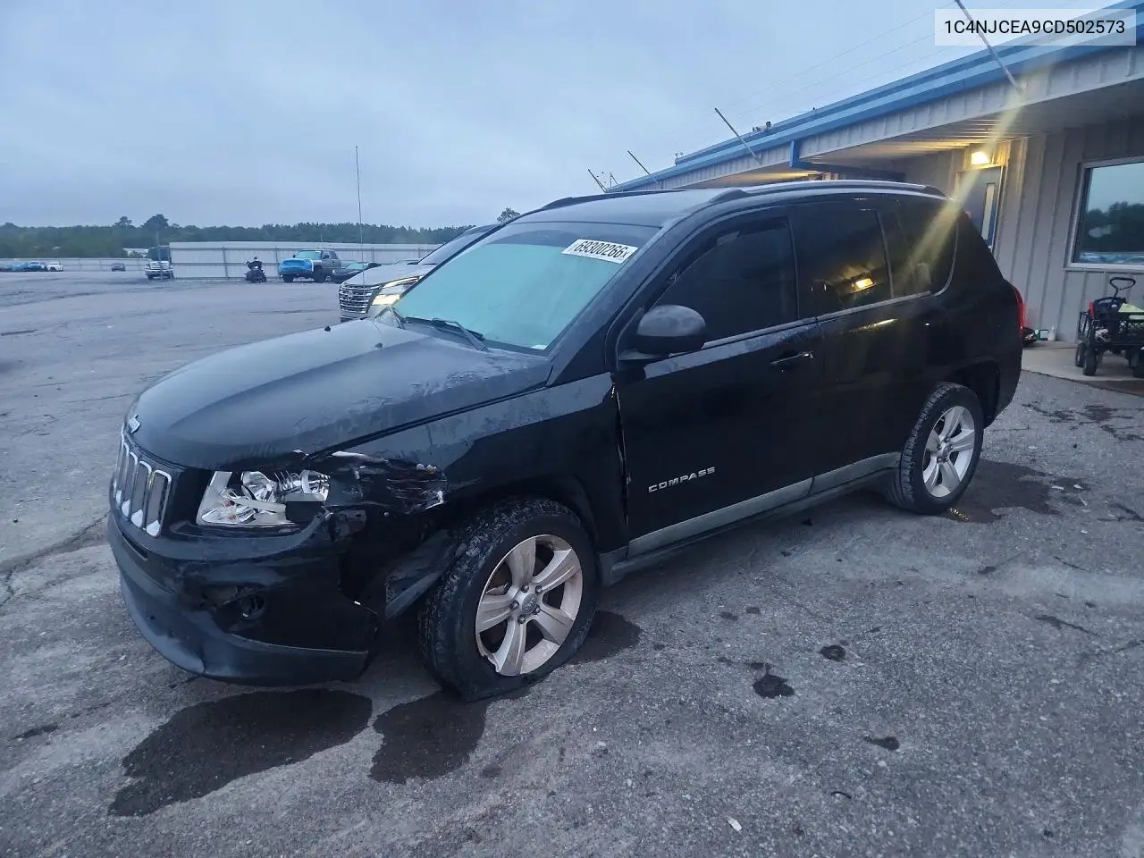 JEEP COMPASS 2012, VIN 1C4NJCEA9CD502573