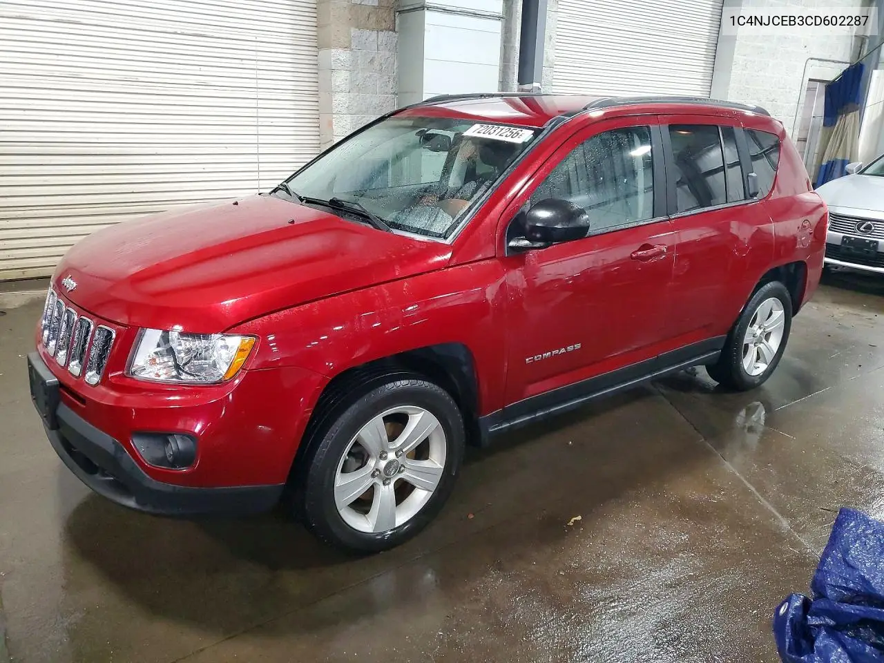 JEEP COMPASS 2012, VIN 1C4NJCEB3CD602287