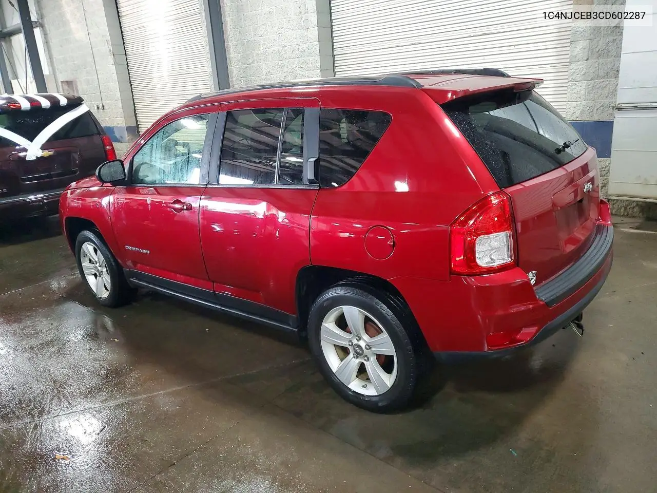 2012 JEEP COMPASS VIN 1C4NJCEB3CD602287 — фото 2