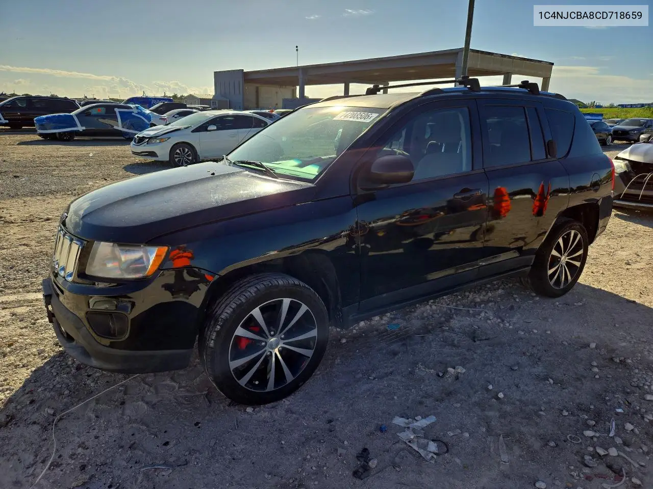 JEEP COMPASS 2012, VIN 1C4NJCBA8CD718659