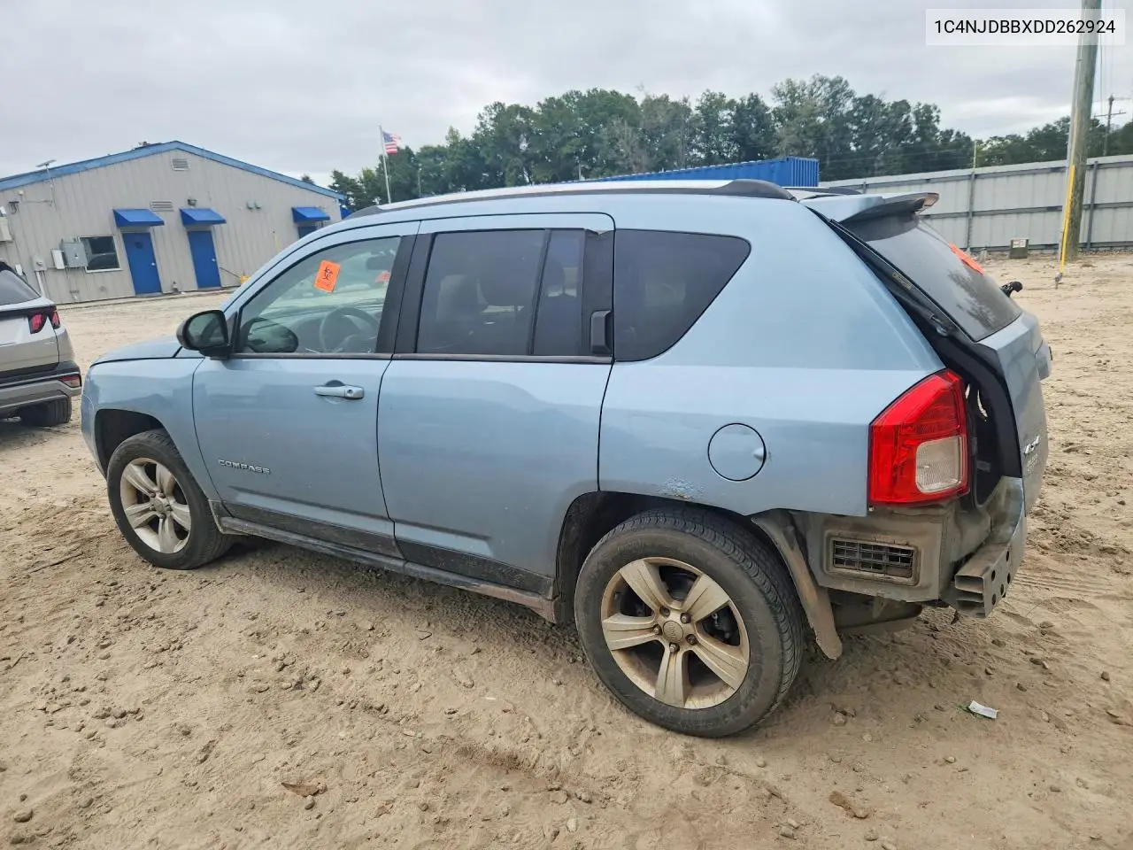 2013 JEEP COMPASS VIN 1C4NJDBBXDD262924 — фото 2