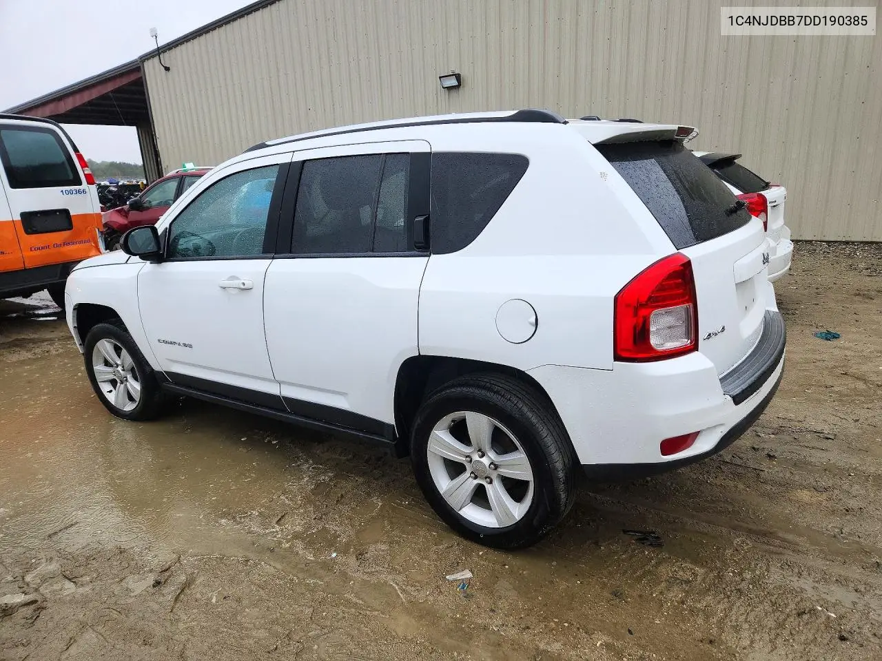 2013 JEEP COMPASS VIN 1C4NJDBB7DD190385 — фото 2