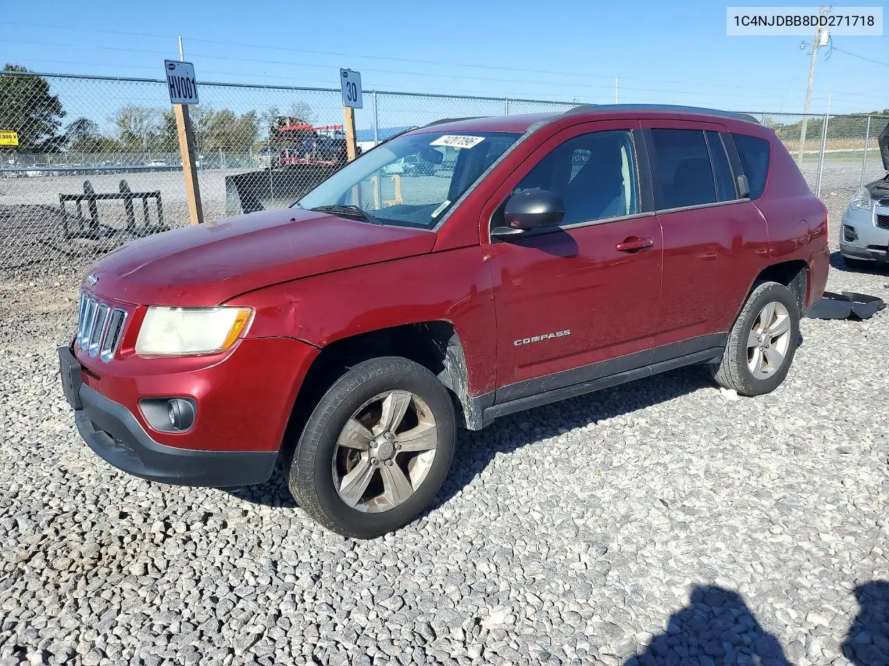 JEEP COMPASS 2013, VIN 1C4NJDBB8DD271718
