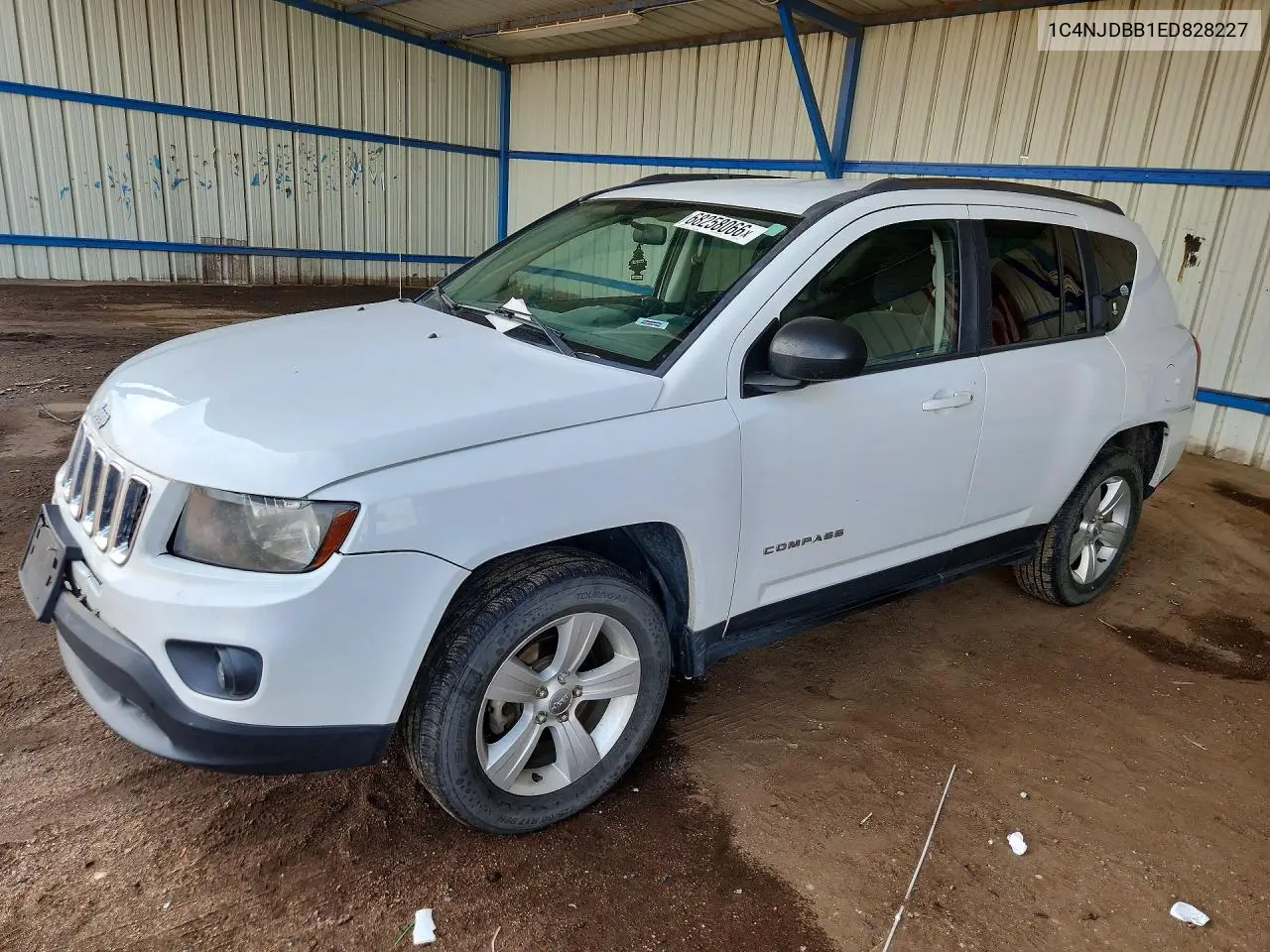 JEEP COMPASS 2014, VIN 1C4NJDBB1ED828227