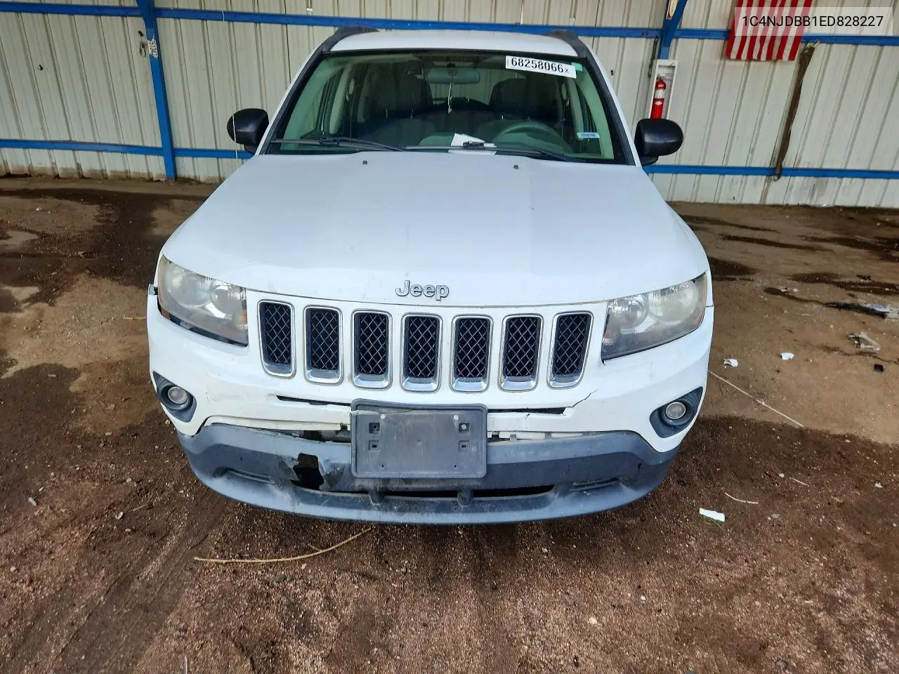 2014 JEEP COMPASS VIN 1C4NJDBB1ED828227 — фото 5