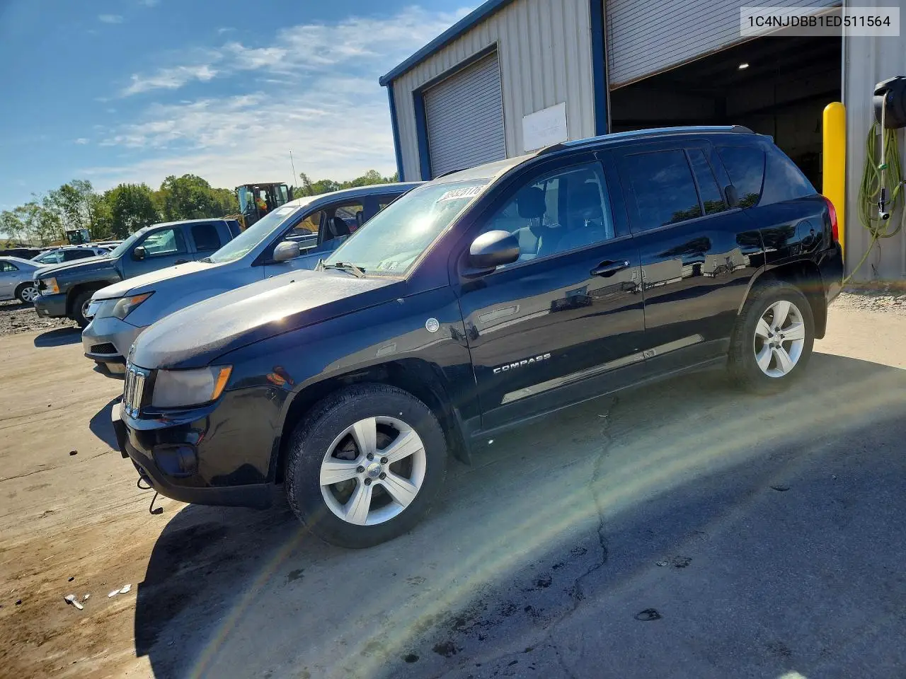 JEEP COMPASS 2014, VIN 1C4NJDBB1ED511564