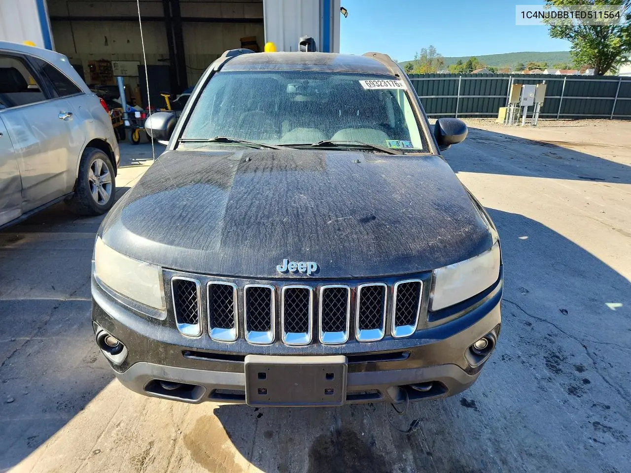 2014 JEEP COMPASS VIN 1C4NJDBB1ED511564 — фото 5