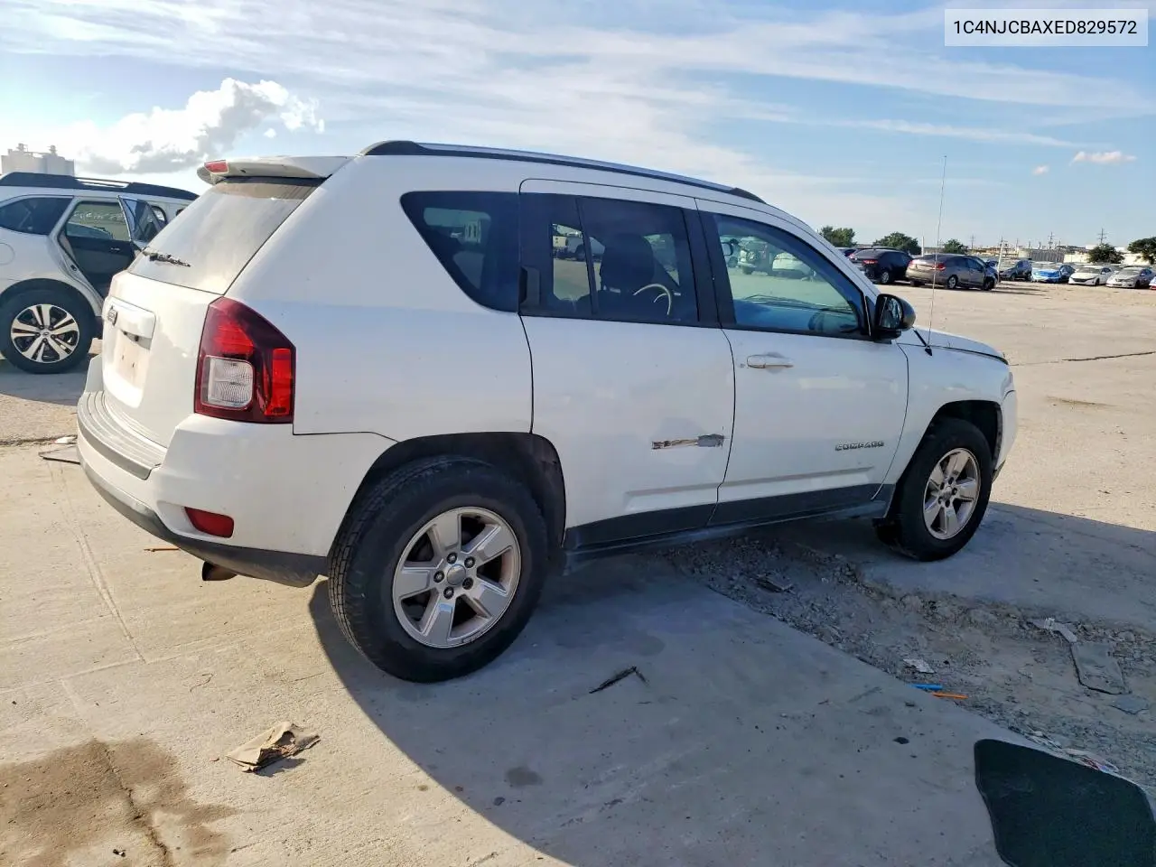 2014 JEEP COMPASS VIN 1C4NJCBAXED829572 — фото 3