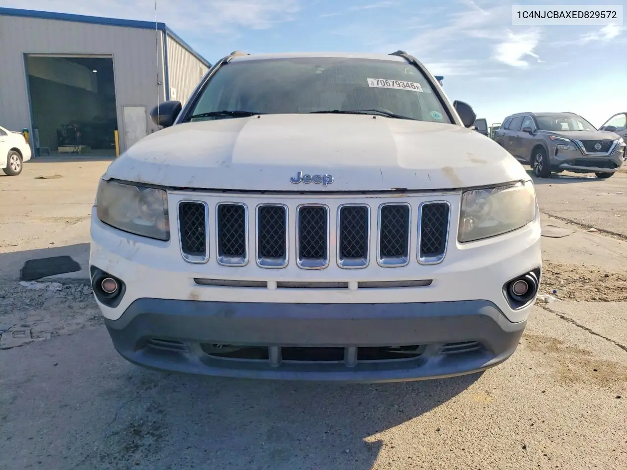 2014 JEEP COMPASS VIN 1C4NJCBAXED829572 — фото 5