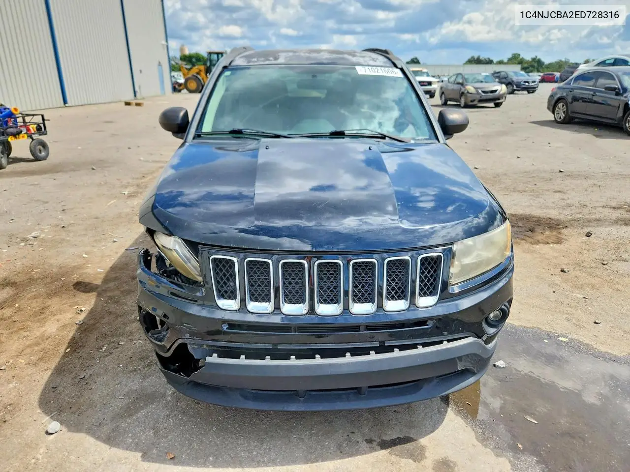 2014 JEEP COMPASS VIN 1C4NJCBA2ED728316 — фото 5